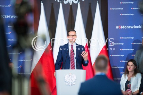  20.05.2018 GDANSK <br />SPOTKANIE PREMIERA MATEUSZA MORAWIECKIEGO Z MIESZKANCAMI GDANSKA W SALI BHP STOCZNI GDANSKIEJ<br />N/Z MATEUSZ MORAWIECKI<br /> 