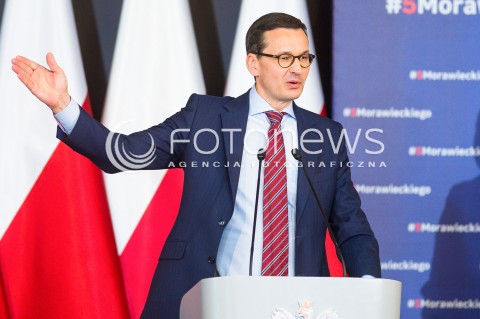  20.05.2018 GDANSK <br />SPOTKANIE PREMIERA MATEUSZA MORAWIECKIEGO Z MIESZKANCAMI GDANSKA W SALI BHP STOCZNI GDANSKIEJ<br />N/Z MATEUSZ MORAWIECKI<br /> 