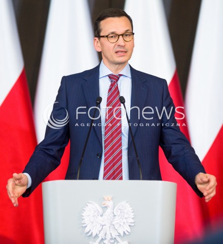  20.05.2018 GDANSK <br />SPOTKANIE PREMIERA MATEUSZA MORAWIECKIEGO Z MIESZKANCAMI GDANSKA W SALI BHP STOCZNI GDANSKIEJ<br />N/Z MATEUSZ MORAWIECKI<br /> 