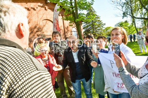  20.05.2018 GDANSK <br />SPOTKANIE PREMIERA MATEUSZA MORAWIECKIEGO Z MIESZKANCAMI GDANSKA W SALI BHP STOCZNI GDANSKIEJ<br />N/Z RADOMIR SZUMELDA<br /> 