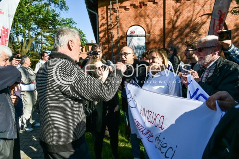  20.05.2018 GDANSK <br />SPOTKANIE PREMIERA MATEUSZA MORAWIECKIEGO Z MIESZKANCAMI GDANSKA W SALI BHP STOCZNI GDANSKIEJ<br />N/Z RADOMIR SZUMELDA<br /> 