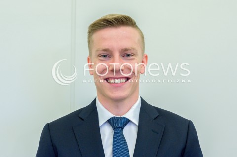  21.05.2018 WARSZAWA<br />WRECZENIE STATUETKI MISTRZA POLSKI PILKARZOM LEGII<br />N/Z MICHAL KOPCZYNSKI<br /> 