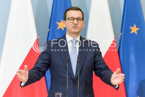  22.05.2018 WARSZAWA<br />KONFERENCJA MOSTY PLUS MOSTY DLA REGIONOW<br />N/Z PREMIER MATEUSZ MORAWIECKI<br /> 