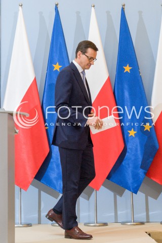  22.05.2018 WARSZAWA<br />KONFERENCJA MOSTY PLUS MOSTY DLA REGIONOW<br />N/Z PREMIER MATEUSZ MORAWIECKI<br /> 