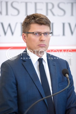  25.05.2018 WARSZAWA<br />KONFERENCJA W MINISTERSTWIE SPRAWIEDLIWOSCI NA TEMAT ODPOWIEDZIALNOSCI KARNEJ SPOLKI KTORA WYLALA SCIEKI DO MOTLAWY<br />N/Z MARCIN WARCHOL<br /> 
