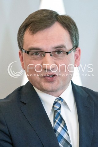  25.05.2018 WARSZAWA<br />KONFERENCJA W MINISTERSTWIE SPRAWIEDLIWOSCI NA TEMAT ODPOWIEDZIALNOSCI KARNEJ SPOLKI KTORA WYLALA SCIEKI DO MOTLAWY<br />N/Z ZBIGNIEW ZIOBRO<br /> 