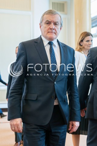  25.05.2018 WARSZAWA<br />KONFERENCJA WSPOLNA PREMIEROW POLSKI I RUMUNII<br />N/Z PIOTR GLINSKI<br /> 