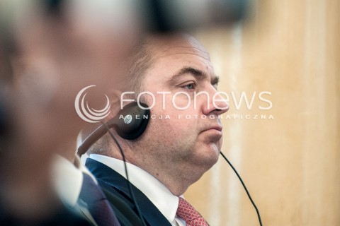  25.05.2018 WARSZAWA<br />KONFERENCJA WSPOLNA PREMIEROW POLSKI I RUMUNII<br />N/Z KONRAD SZYMANSKI<br /> 