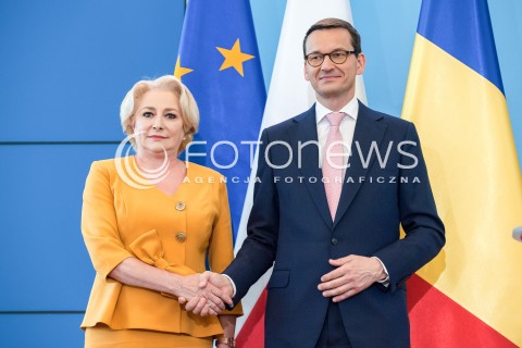 Konferencja premierów Polski i Rumunii w Warszawie