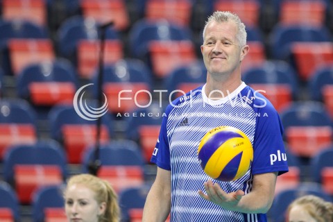  26.05.2018 KRAKOW <br />SIATKOWKA MEZCZYZN SIATKARSKA LIGA NARODOW MEZCZYZN 2018 <br />FIVB VOLLEYBALL NATIONS LEAGUE 2018 <br />MECZ POLSKA - ROSJA ( Poland - Russia ) <br />N/Z VITAL HEYNEN - I TRENER ( HEAD COACH ) SYLWETKA <br /> 