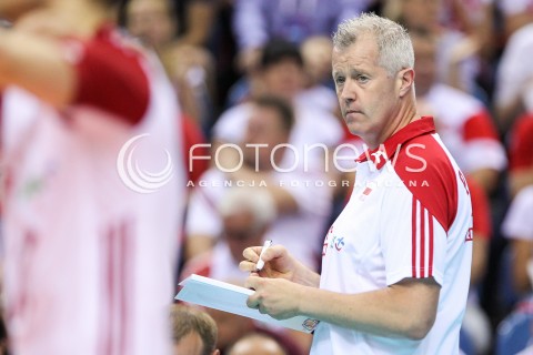 26.05.2018 KRAKOW <br />SIATKOWKA MEZCZYZN SIATKARSKA LIGA NARODOW MEZCZYZN 2018 <br />FIVB VOLLEYBALL NATIONS LEAGUE 2018 <br />MECZ POLSKA - ROSJA ( Poland - Russia ) <br />N/Z VITAL HEYNEN - I TRENER ( HEAD COACH ) SYLWETKA <br /> 
