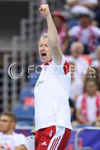  26.05.2018 KRAKOW <br />SIATKOWKA MEZCZYZN SIATKARSKA LIGA NARODOW MEZCZYZN 2018 <br />FIVB VOLLEYBALL NATIONS LEAGUE 2018 <br />MECZ POLSKA - ROSJA ( Poland - Russia ) <br />N/Z VITAL HEYNEN - I TRENER ( HEAD COACH ) SYLWETKA RADOSC EMOCJE <br /> 