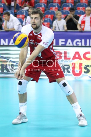  26.05.2018 KRAKOW <br />SIATKOWKA MEZCZYZN SIATKARSKA LIGA NARODOW MEZCZYZN 2018 <br />FIVB VOLLEYBALL NATIONS LEAGUE 2018 <br />MECZ POLSKA - ROSJA ( Poland - Russia ) <br />N/Z MICHAL KUBIAK SYLWETKA <br /> 