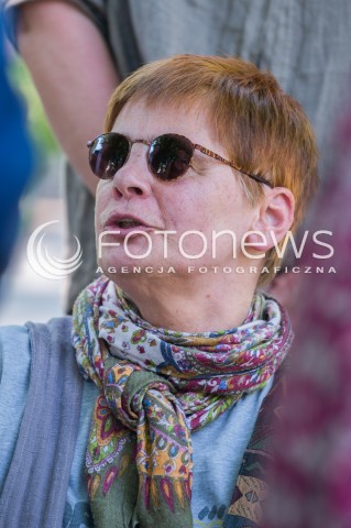  27.05.2018 WARSZAWA<br />KONFERENCJA PRASOWA DOTYCZACA ZAWIESZENIA PROTESTU RODZICOW OSOB NIEPELNOSPRAWNYCH W SEJMIE<br />N/Z JANINA OCHOJSKA<br /> 