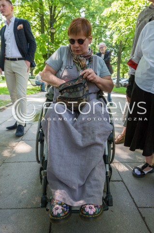  27.05.2018 WARSZAWA<br />KONFERENCJA PRASOWA DOTYCZACA ZAWIESZENIA PROTESTU RODZICOW OSOB NIEPELNOSPRAWNYCH W SEJMIE<br />N/Z JANINA OCHOJSKA<br /> 