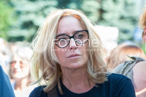  27.05.2018 WARSZAWA<br />KONFERENCJA PRASOWA DOTYCZACA ZAWIESZENIA PROTESTU RODZICOW OSOB NIEPELNOSPRAWNYCH W SEJMIE<br />N/Z AGATA MLYNARSKA<br /> 