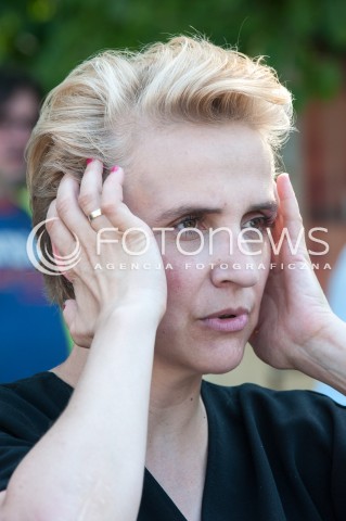  27.05.2018 WARSZAWA<br />KONFERENCJA PRASOWA DOTYCZACA ZAWIESZENIA PROTESTU RODZICOW OSOB NIEPELNOSPRAWNYCH W SEJMIE<br />N/Z JOANNA SCHEURING WIELGUS<br /> 