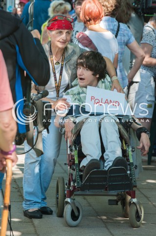  27.05.2018 WARSZAWA<br />KONFERENCJA PRASOWA DOTYCZACA ZAWIESZENIA PROTESTU RODZICOW OSOB NIEPELNOSPRAWNYCH W SEJMIE<br />N/Z MATKA NIEPELNOSPRAWNA<br /> 