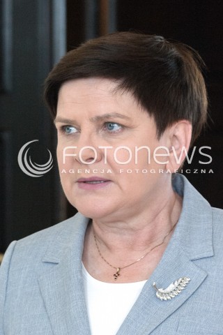  29.05.2018 WARSZAWA<br />POSIEDZENIE RADY MINISTROW<br />N/Z BEATA SZYDLO<br /> 