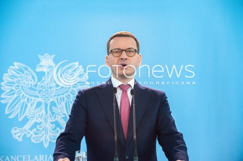  29.05.2018 WARSZAWA<br />KONFERENCJA PREMIERA MATEUSZA MORAWIECKIEGO I MINISTROW JOACHIMA BRUDZINSKIEGO ORAZ HENRYKA KOWALCZYKA NA TEMAT POZAROW WYSYPISK SMIECI <br />N/Z PREMIER MATEUSZ MORAWIECKI<br /> 