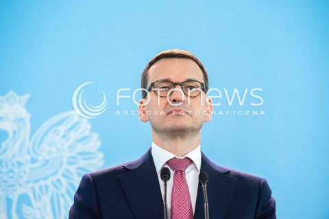  29.05.2018 WARSZAWA<br />KONFERENCJA PREMIERA MATEUSZA MORAWIECKIEGO I MINISTROW JOACHIMA BRUDZINSKIEGO ORAZ HENRYKA KOWALCZYKA NA TEMAT POZAROW WYSYPISK SMIECI <br />N/Z PREMIER MATEUSZ MORAWIECKI<br /> 