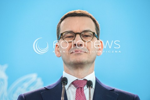 29.05.2018 WARSZAWA<br />KONFERENCJA PREMIERA MATEUSZA MORAWIECKIEGO I MINISTROW JOACHIMA BRUDZINSKIEGO ORAZ HENRYKA KOWALCZYKA NA TEMAT POZAROW WYSYPISK SMIECI <br />N/Z PREMIER MATEUSZ MORAWIECKI<br /> 
