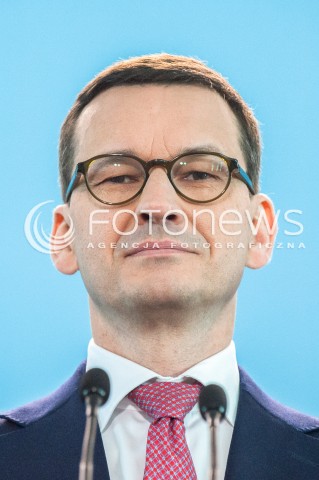  29.05.2018 WARSZAWA<br />KONFERENCJA PREMIERA MATEUSZA MORAWIECKIEGO I MINISTROW JOACHIMA BRUDZINSKIEGO ORAZ HENRYKA KOWALCZYKA NA TEMAT POZAROW WYSYPISK SMIECI <br />N/Z PREMIER MATEUSZ MORAWIECKI<br /> 