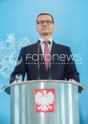  29.05.2018 WARSZAWA<br />KONFERENCJA PREMIERA MATEUSZA MORAWIECKIEGO I MINISTROW JOACHIMA BRUDZINSKIEGO ORAZ HENRYKA KOWALCZYKA NA TEMAT POZAROW WYSYPISK SMIECI <br />N/Z PREMIER MATEUSZ MORAWIECKI<br /> 
