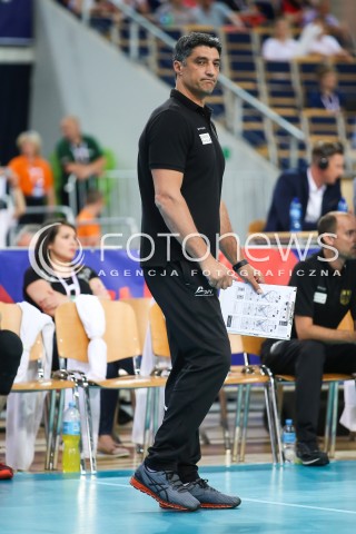  01.06.2018 LODZ <br />SIATKOWKA MEZCZYZN SIATKARSKA LIGA NARODOW MEZCZYZN 2018 <br />FIVB VOLLEYBALL NATIONS LEAGUE 2018 <br />MECZ CHINY - NIEMCY ( China - Germany ) <br />N/Z TRENER ANDREA GIANI<br /> 