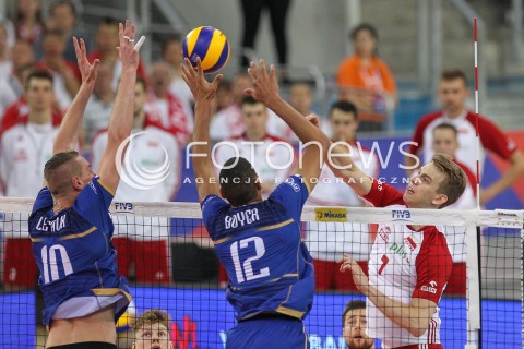  01.06.2018 LODZ <br />SIATKOWKA MEZCZYZN SIATKARSKA LIGA NARODOW MEZCZYZN 2018 <br />FIVB VOLLEYBALL NATIONS LEAGUE 2018 <br />MECZ POLSKA - FRANCJA ( Poland - France ) <br />N/Z ARTUR SZALPUK <br /> 