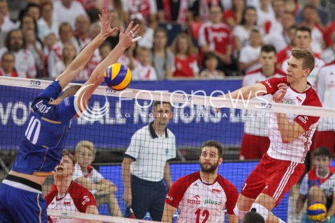  01.06.2018 LODZ <br />SIATKOWKA MEZCZYZN SIATKARSKA LIGA NARODOW MEZCZYZN 2018 <br />FIVB VOLLEYBALL NATIONS LEAGUE 2018 <br />MECZ POLSKA - FRANCJA ( Poland - France ) <br />N/Z ARTUR SZALPUK <br /> 
