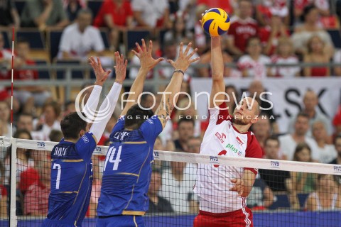  01.06.2018 LODZ <br />SIATKOWKA MEZCZYZN SIATKARSKA LIGA NARODOW MEZCZYZN 2018 <br />FIVB VOLLEYBALL NATIONS LEAGUE 2018 <br />MECZ POLSKA - FRANCJA ( Poland - France ) <br />N/Z BARTOSZ KUREK <br /> 