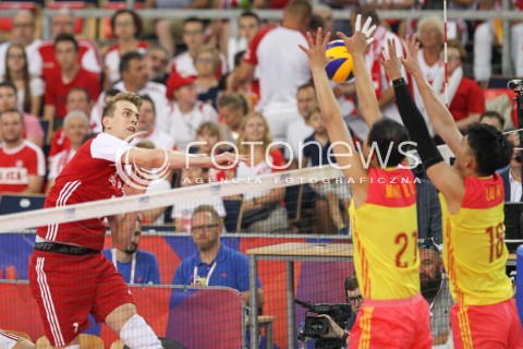  02.06.2018 LODZ <br />SIATKOWKA MEZCZYZN SIATKARSKA LIGA NARODOW MEZCZYZN 2018 <br />FIVB VOLLEYBALL NATIONS LEAGUE 2018 <br />MECZ POLSKA - CHINY ( Poland - China ) <br />N/Z ARTUR SZALPUK <br /> 