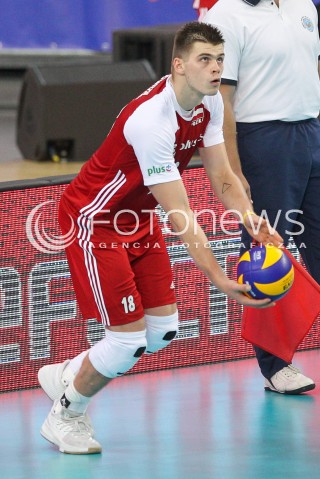  02.06.2018 LODZ <br />SIATKOWKA MEZCZYZN SIATKARSKA LIGA NARODOW MEZCZYZN 2018 <br />FIVB VOLLEYBALL NATIONS LEAGUE 2018 <br />MECZ POLSKA - CHINY ( Poland - China ) <br />N/Z BARTOSZ KWOLEK SYLWETKA <br /> 