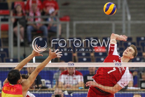  02.06.2018 LODZ <br />SIATKOWKA MEZCZYZN SIATKARSKA LIGA NARODOW MEZCZYZN 2018 <br />FIVB VOLLEYBALL NATIONS LEAGUE 2018 <br />MECZ POLSKA - CHINY ( Poland - China ) <br />N/Z ARTUR SZALPUK <br /> 
