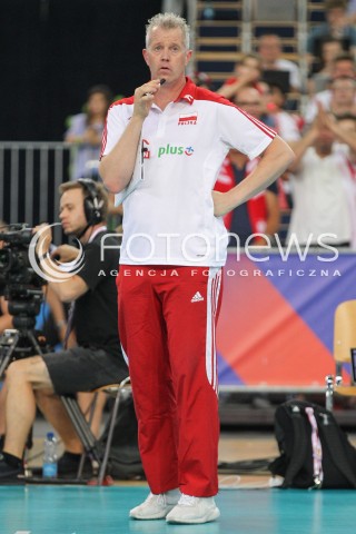  02.06.2018 LODZ <br />SIATKOWKA MEZCZYZN SIATKARSKA LIGA NARODOW MEZCZYZN 2018 <br />FIVB VOLLEYBALL NATIONS LEAGUE 2018 <br />MECZ POLSKA - CHINY ( Poland - China ) <br />N/Z VITAL HEYNEN - I TRENER ( HEAD COACH ) SYLWETKA <br /> 
