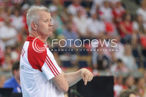  02.06.2018 LODZ <br />SIATKOWKA MEZCZYZN SIATKARSKA LIGA NARODOW MEZCZYZN 2018 <br />FIVB VOLLEYBALL NATIONS LEAGUE 2018 <br />MECZ POLSKA - CHINY ( Poland - China ) <br />N/Z VITAL HEYNEN - I TRENER ( HEAD COACH ) SYLWETKA <br /> 