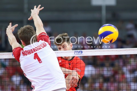  03.06.2018 LODZ <br />
SIATKOWKA MEZCZYZN SIATKARSKA LIGA NARODOW MEZCZYZN 2018 <br />
FIVB VOLLEYBALL NATIONS LEAGUE 2018 <br />
MECZ POLSKA - NIEMCY ( Poland - Germany ) <br />
N/Z TOBIAS KRICK<br />
 