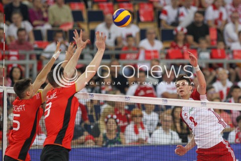  03.06.2018 LODZ <br />SIATKOWKA MEZCZYZN SIATKARSKA LIGA NARODOW MEZCZYZN 2018 <br />FIVB VOLLEYBALL NATIONS LEAGUE 2018 <br />MECZ POLSKA - NIEMCY ( Poland - Germany ) <br />N/Z MACIEJ MUZAJ <br /> 