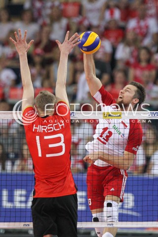  03.06.2018 LODZ <br />SIATKOWKA MEZCZYZN SIATKARSKA LIGA NARODOW MEZCZYZN 2018 <br />FIVB VOLLEYBALL NATIONS LEAGUE 2018 <br />MECZ POLSKA - NIEMCY ( Poland - Germany ) <br />N/Z MICHAL KUBIAK <br /> 