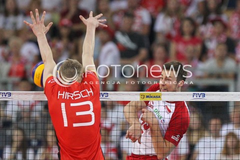  03.06.2018 LODZ <br />SIATKOWKA MEZCZYZN SIATKARSKA LIGA NARODOW MEZCZYZN 2018 <br />FIVB VOLLEYBALL NATIONS LEAGUE 2018 <br />MECZ POLSKA - NIEMCY ( Poland - Germany ) <br />N/Z MICHAL KUBIAK <br /> 