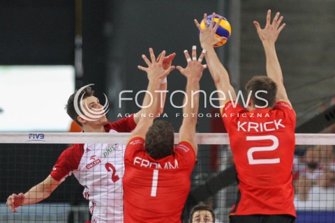  03.06.2018 LODZ <br />SIATKOWKA MEZCZYZN SIATKARSKA LIGA NARODOW MEZCZYZN 2018 <br />FIVB VOLLEYBALL NATIONS LEAGUE 2018 <br />MECZ POLSKA - NIEMCY ( Poland - Germany ) <br />N/Z MACIEJ MUZAJ <br /> 