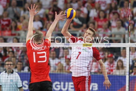 03.06.2018 LODZ <br />SIATKOWKA MEZCZYZN SIATKARSKA LIGA NARODOW MEZCZYZN 2018 <br />FIVB VOLLEYBALL NATIONS LEAGUE 2018 <br />MECZ POLSKA - NIEMCY ( Poland - Germany ) <br />N/Z ARTUR SZALPUK <br /> 