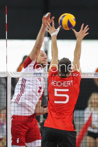  03.06.2018 LODZ <br />SIATKOWKA MEZCZYZN SIATKARSKA LIGA NARODOW MEZCZYZN 2018 <br />FIVB VOLLEYBALL NATIONS LEAGUE 2018 <br />MECZ POLSKA - NIEMCY ( Poland - Germany ) <br />N/Z BARTOSZ KUREK <br /> 