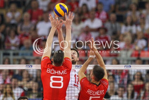  03.06.2018 LODZ <br />SIATKOWKA MEZCZYZN SIATKARSKA LIGA NARODOW MEZCZYZN 2018 <br />FIVB VOLLEYBALL NATIONS LEAGUE 2018 <br />MECZ POLSKA - NIEMCY ( Poland - Germany ) <br />N/Z MICHAL KUBIAK <br /> 