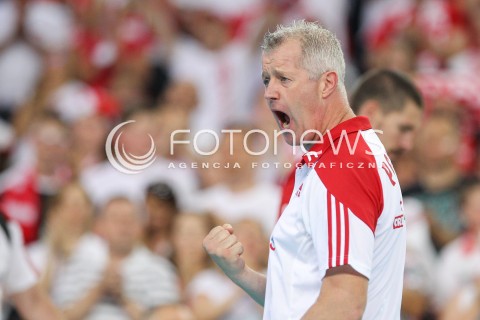  03.06.2018 LODZ <br />SIATKOWKA MEZCZYZN SIATKARSKA LIGA NARODOW MEZCZYZN 2018 <br />FIVB VOLLEYBALL NATIONS LEAGUE 2018 <br />MECZ POLSKA - NIEMCY ( Poland - Germany ) <br />N/Z VITAL HEYNEN - I TRENER ( HEAD COACH ) SYLWETKA RADOSC EMOCJE <br /> 