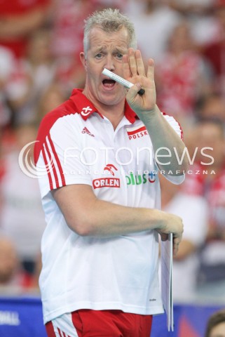  03.06.2018 LODZ <br />
SIATKOWKA MEZCZYZN SIATKARSKA LIGA NARODOW MEZCZYZN 2018 <br />
FIVB VOLLEYBALL NATIONS LEAGUE 2018 <br />
MECZ POLSKA - NIEMCY ( Poland - Germany ) <br />
N/Z VITAL HEYNEN - I TRENER ( HEAD COACH ) SYLWETKA <br />
 