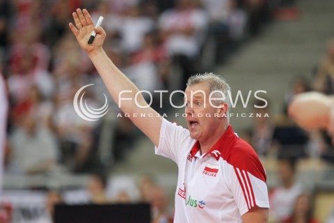  03.06.2018 LODZ <br />SIATKOWKA MEZCZYZN SIATKARSKA LIGA NARODOW MEZCZYZN 2018 <br />FIVB VOLLEYBALL NATIONS LEAGUE 2018 <br />MECZ POLSKA - NIEMCY ( Poland - Germany ) <br />N/Z VITAL HEYNEN - I TRENER ( HEAD COACH ) SYLWETKA ZLOSC EMOCJE <br /> 