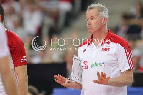  03.06.2018 LODZ <br />SIATKOWKA MEZCZYZN SIATKARSKA LIGA NARODOW MEZCZYZN 2018 <br />FIVB VOLLEYBALL NATIONS LEAGUE 2018 <br />MECZ POLSKA - NIEMCY ( Poland - Germany ) <br />N/Z VITAL HEYNEN - I TRENER ( HEAD COACH ) SYLWETKA <br /> 