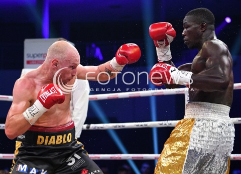  03.06.2018 RZESZOW G2A ARENA JASIONKA<br />BOKS <br />KNOCKOUT BOXING NIGHT 2<br />WALKA WIECZORU KRZYSZTOF WLODARCZYK - OLANREWAJU DURODOLA <br />N/Z KRZYSZTOF DIABLO WLODARCZYK OLANREWAJU DURODOLA <br /> 